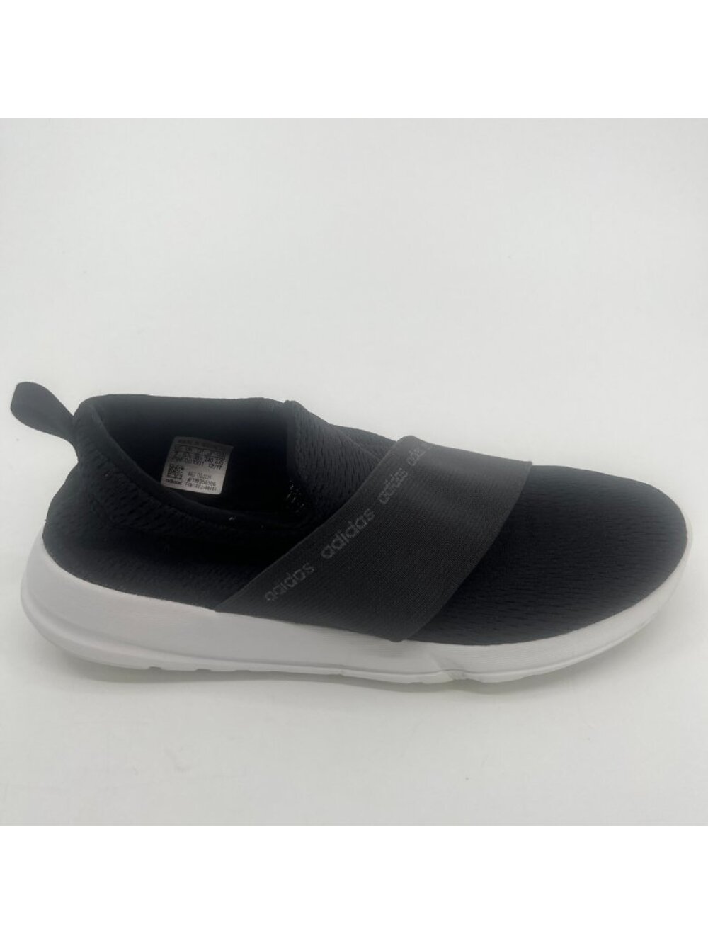 Adidas Cloudfoam Refine Adapt Womens Size 7 Black White Athletic Shoes Sneakers